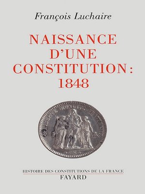 cover image of Naissance d'une Constitution